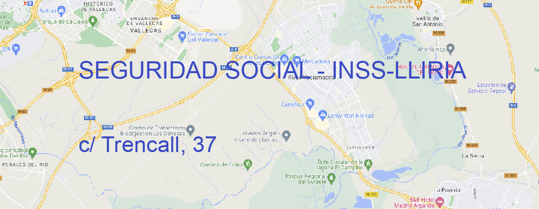 Oficina SEGURIDAD SOCIAL - INSS LLIRIA